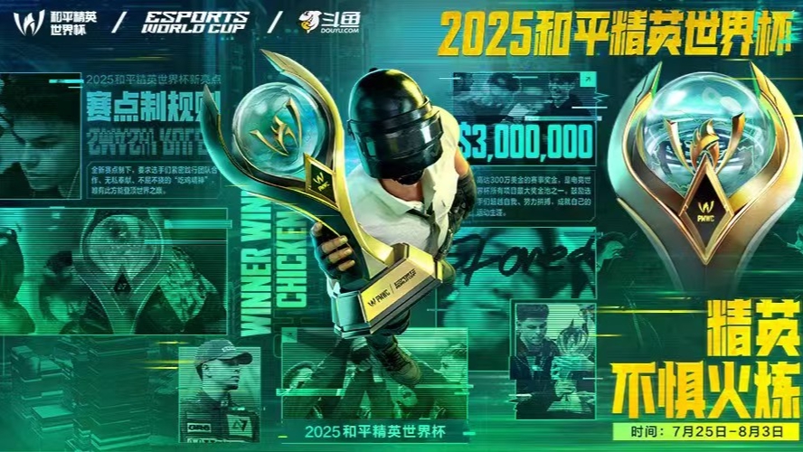 和平精英EWC 第三天第4局 APG WIN