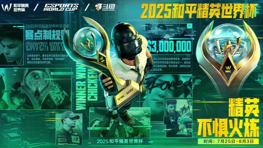 和平精英EWC 第五天第2局 EA WIN