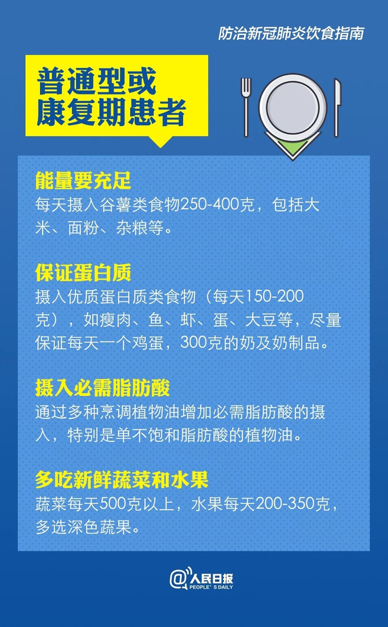 防治新冠肺炎怎么吃？卫健委膳食指南来了！