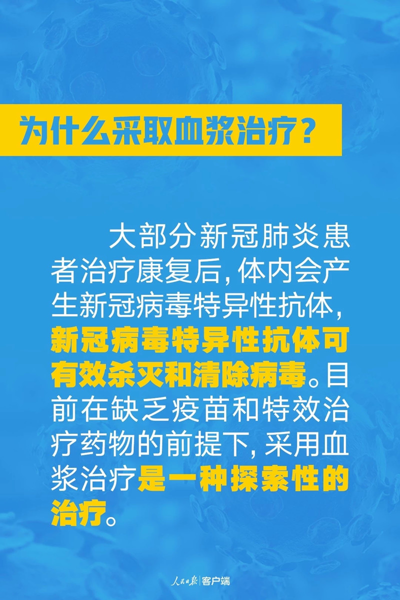 “血浆治疗”能救命吗？九张图带你了解