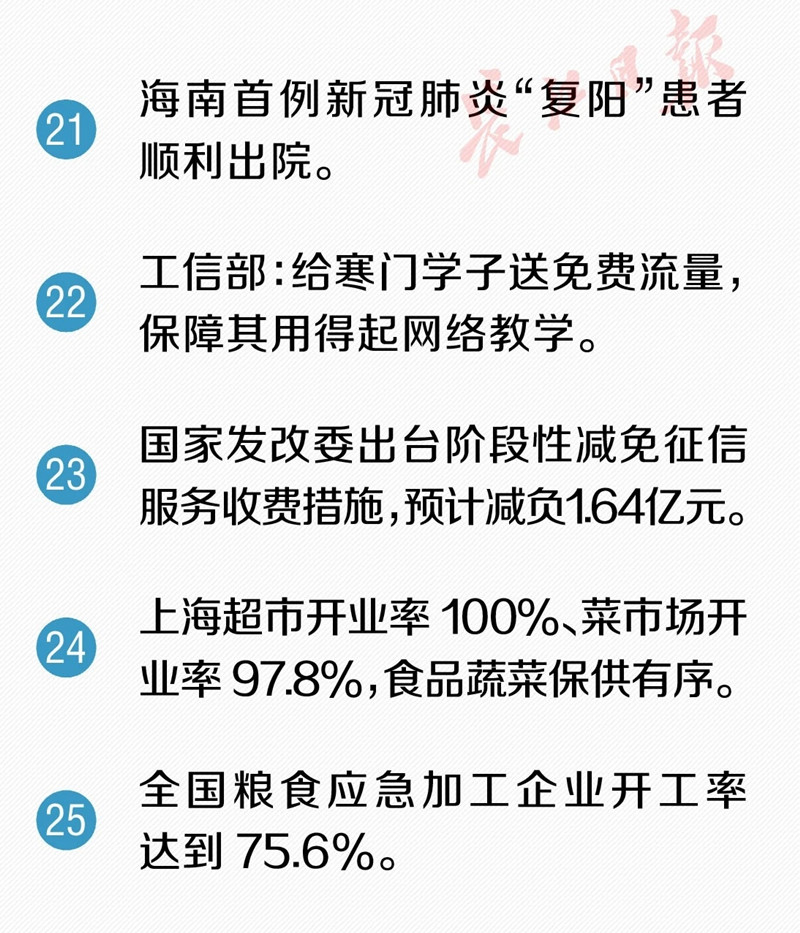 定点医院、方舱、隔离点全部实现“床等人”！又传来了30个好消息