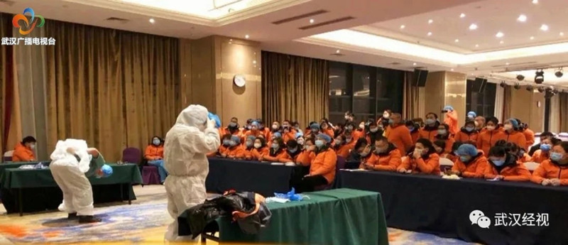 江苏援汉医疗队队员说，这里有家的感觉！
