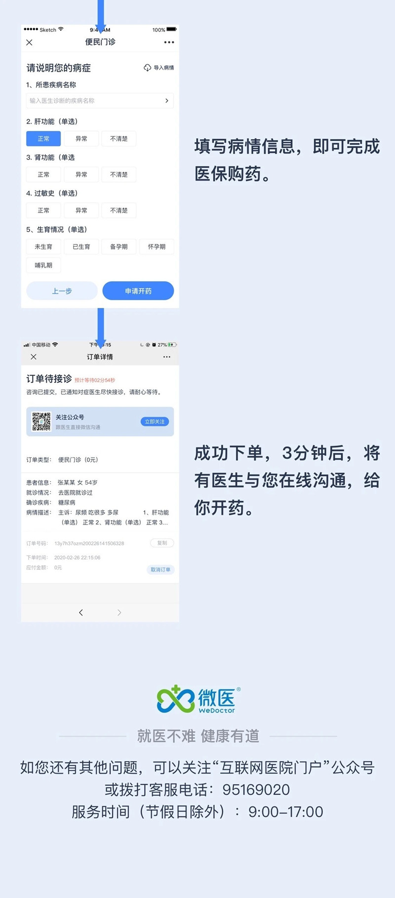 武汉人刷脸可领医保电子凭证，网上复诊买药更快