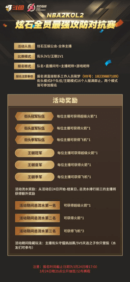 斗鱼炫石2K最强攻防对抗赛