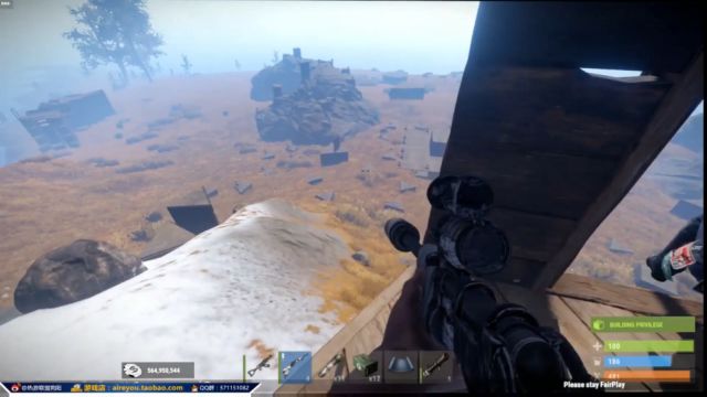 RUST 狗阳 打破史前最多加特林(上）