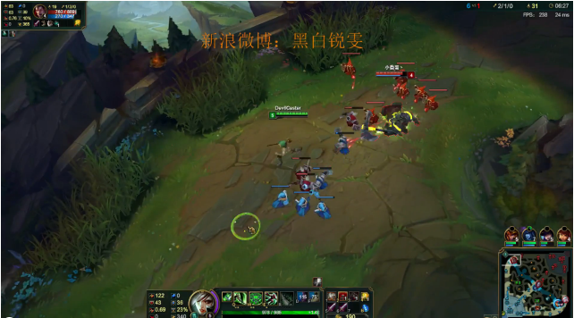 黑白—爆炸输出的锐雯见过吗 2016-12-23