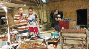 爆炒河虾，红烧桂鱼，野枞菌炖肉 2017-08-31 21点场