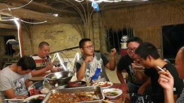 爆炒河虾，红烧桂鱼，野枞菌炖肉 2017-08-31 19点场