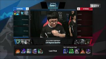 2017LCK冒泡赛KT vs SSG 09.02日 01
