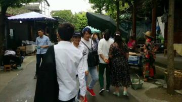 街子古镇。一日游 2017-09-05 12点场