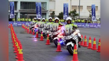 汉警快骑汇报演练精彩集锦