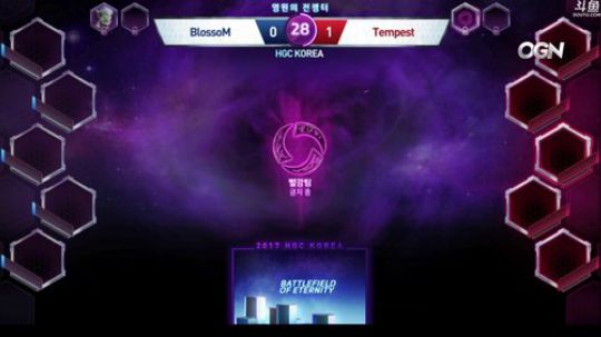 HGC韩国赛区比赛！ 2017-09-22 17点场