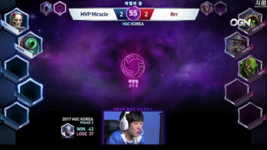 HGC韩国赛区比赛！ 2017-09-22 21点场