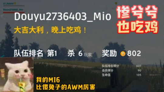 170920-跟傻兔子逃难式双排吃鸡