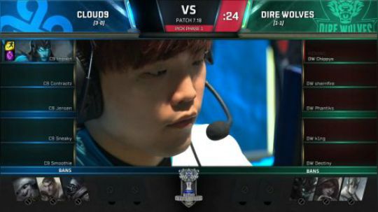 S7入围赛C9 VS DW 09.24