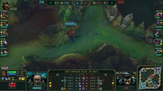 S7入围赛单边信号-DW VS ONE