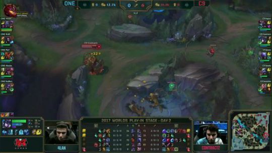 S7入围赛单边信号-C9 VS ONE 2