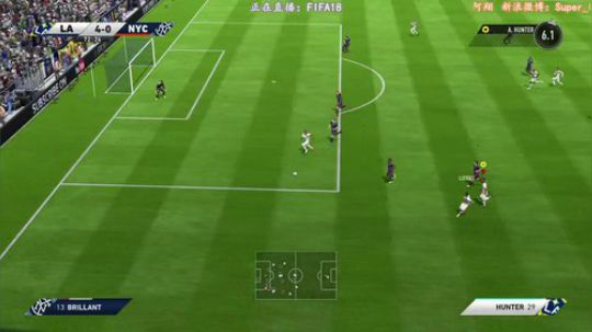 FIFA18 老鹰王朝建立之玉帝驾到01 2017-09-26 18点场