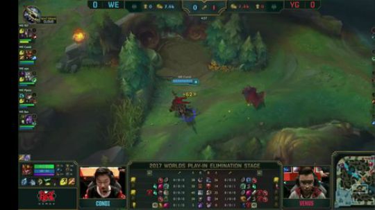 S7入围赛单边信号-WE VS YG 1