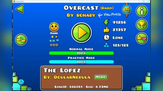 【几何冲刺 9.29】OVERCAST ★★★★