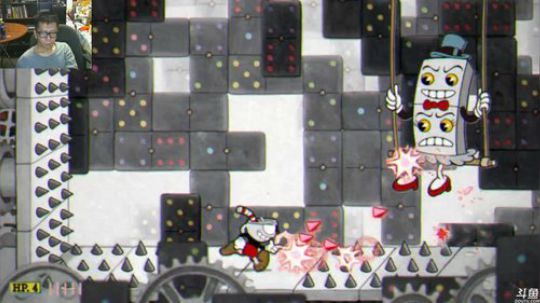 茶杯头大冒险 倒数第二个BOSS