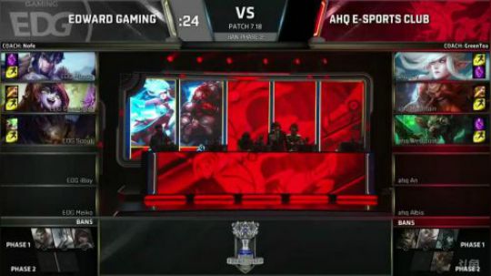 S7小组赛EDG VS AHQ-10.05