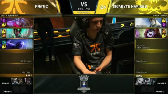 S7小组赛FNC VS GAM-10.05