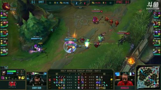 S7小组赛IMT VS FNC