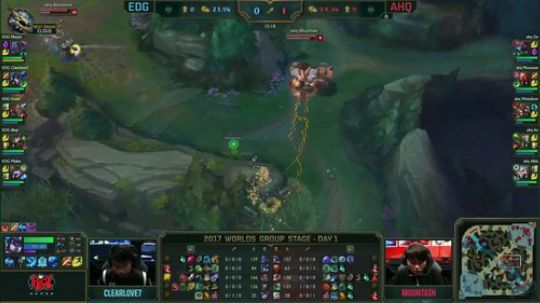 S7小组赛单边信号-EDG VS AHQ