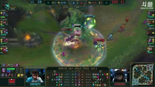 S7小组赛单边信号-C9 VS EDG