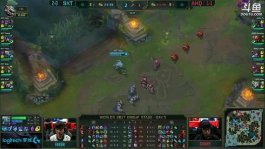 S7小组赛单边信号-SKT VS AHQ