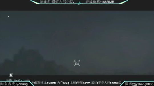 【Jy张】彩虹六号：十一七天乐！ 2017-10-08 23点场