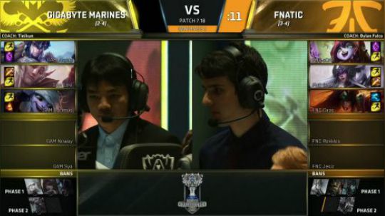 S7小组赛第二轮GAM VS FNC加赛-10.12