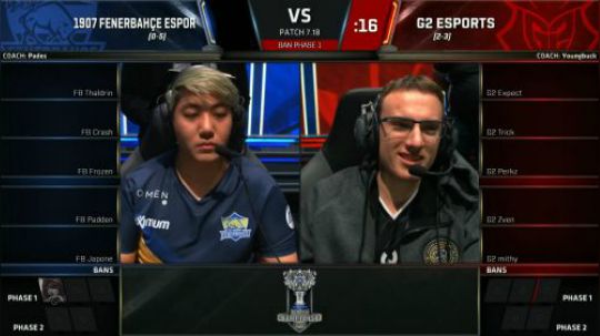 S7小组赛第二轮FB VS G2-10.13