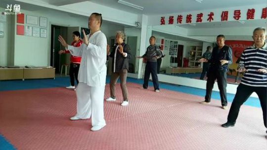 太极形意。青峰传统武术健身会馆 2017-10-07 08点场