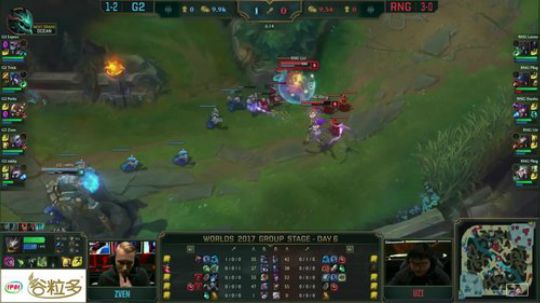 S7小组赛单边信号-G2 VS RNG