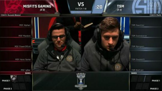 S7小组赛第二轮MSF VS TSM加赛-10.14