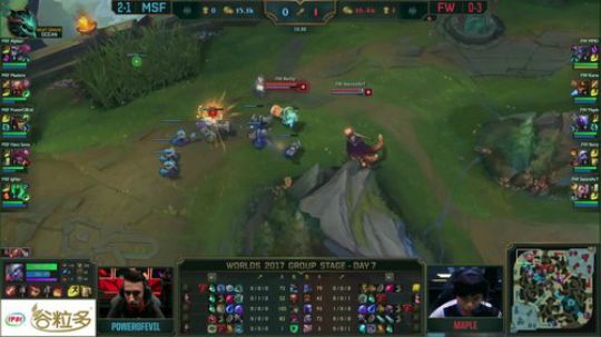 S7小组赛单边信号-MSF VS FW