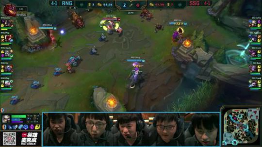 【英雄联盟赛事】团战麦克疯之RNG vs SSG