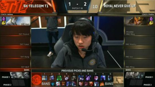 英雄联盟S7总决赛半决赛RNG VS SKT 第四场