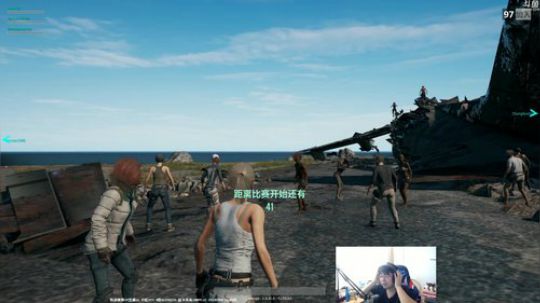 吃鸡四盒小队-落地吃鸡 2017-11-01 11点场