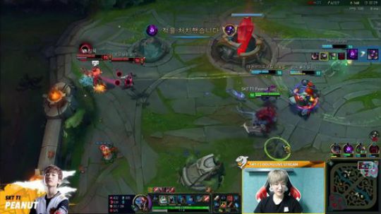 SKT PEANUT直播 2017-11-14 13点场