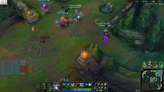 黑白锐雯,王者八百点继续冲分 2017-11-17 21点场