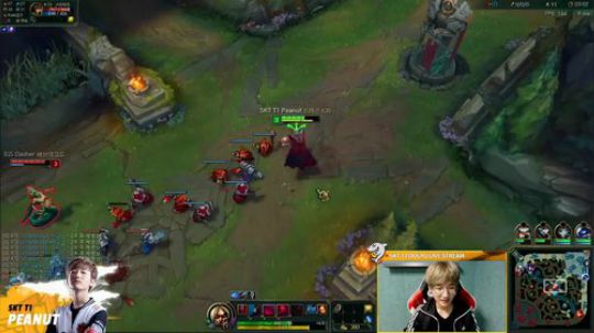 SKT PEANUT直播 2017-11-17 23点场