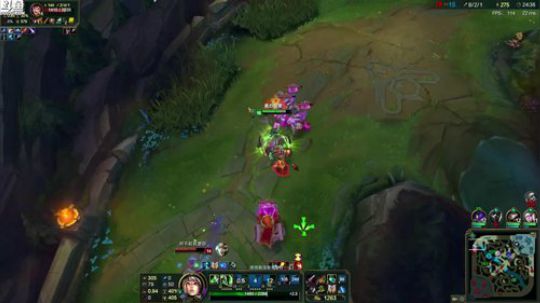 黑白锐雯,王者八百点继续冲分 2017-11-19 21点场