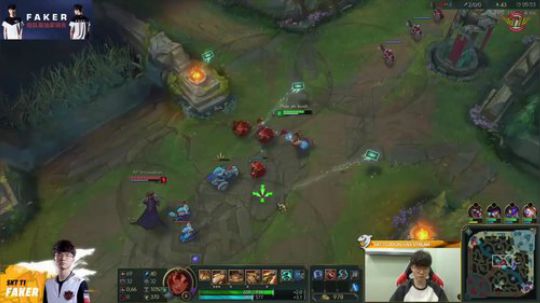 【Faker游戏视频】faker，全图游走！