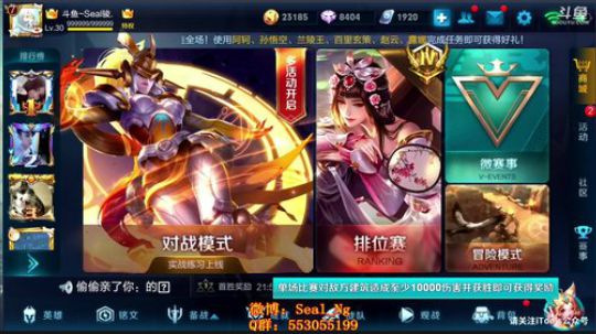 拿个刺客飞起来 2017-11-21 23点场