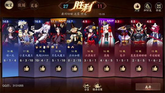 一天：五黑迷雾系统体验 2017-11-23 20点场