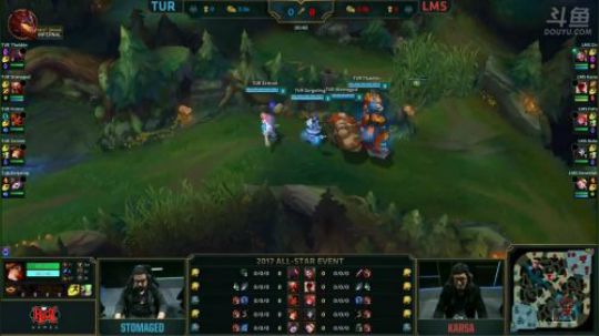 2017英雄联盟全明星 TCL VS LMS 12.08