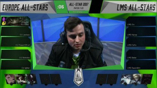2017英雄联盟全明星 LCS EU VS LMS
